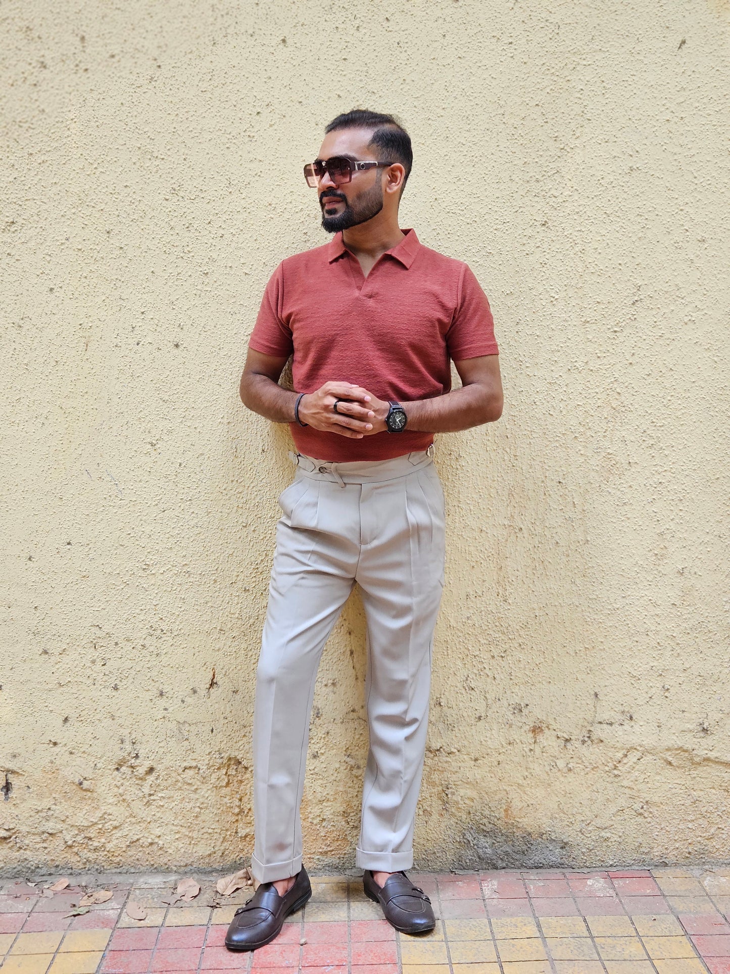 Pink Collar Tshirt