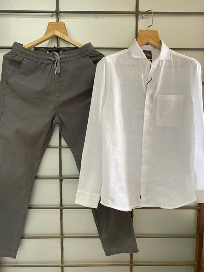 PURE LINEN SHIRT 60'S LEE