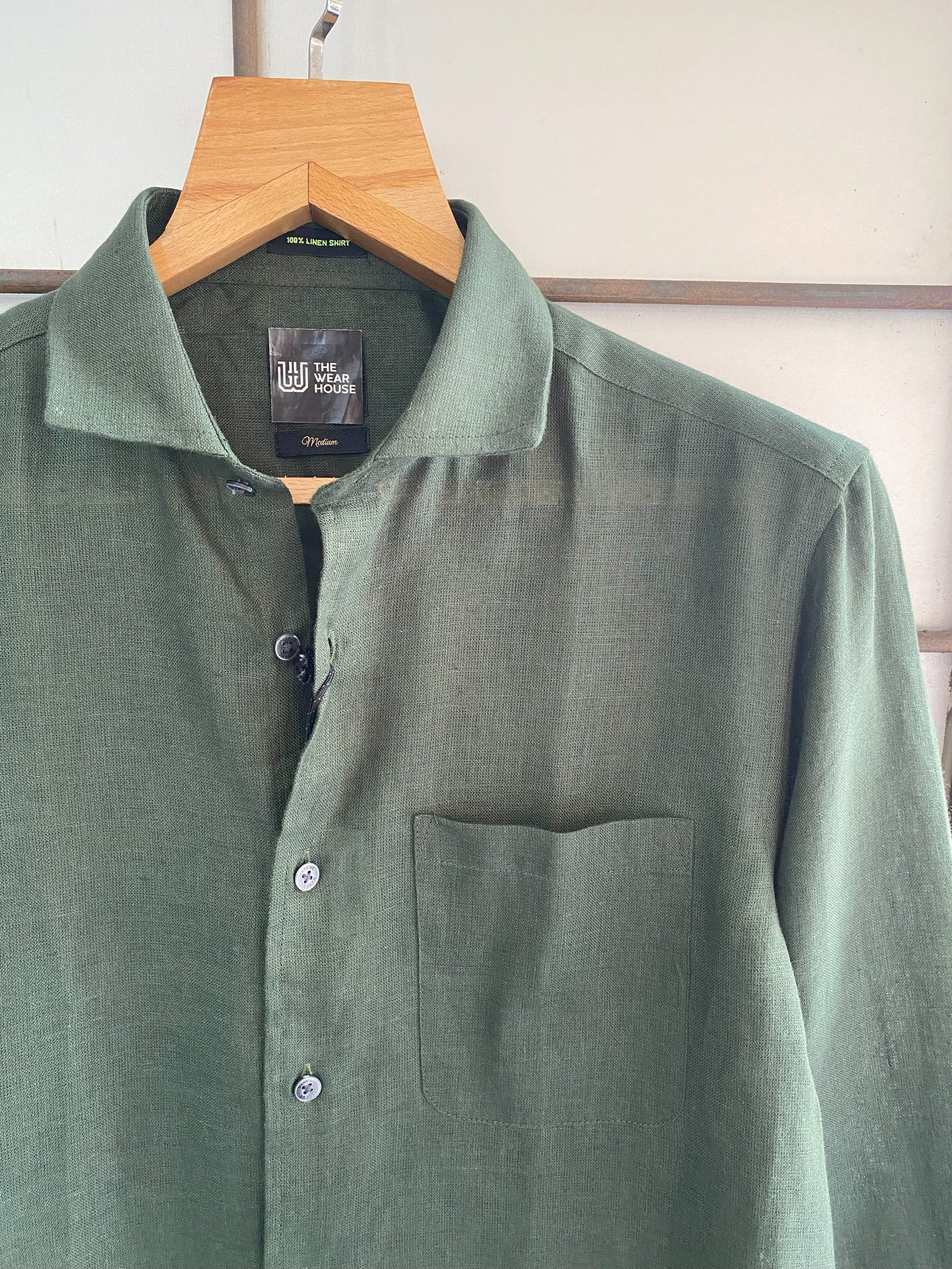 PURE LINEN SHIRT 60'S LEE