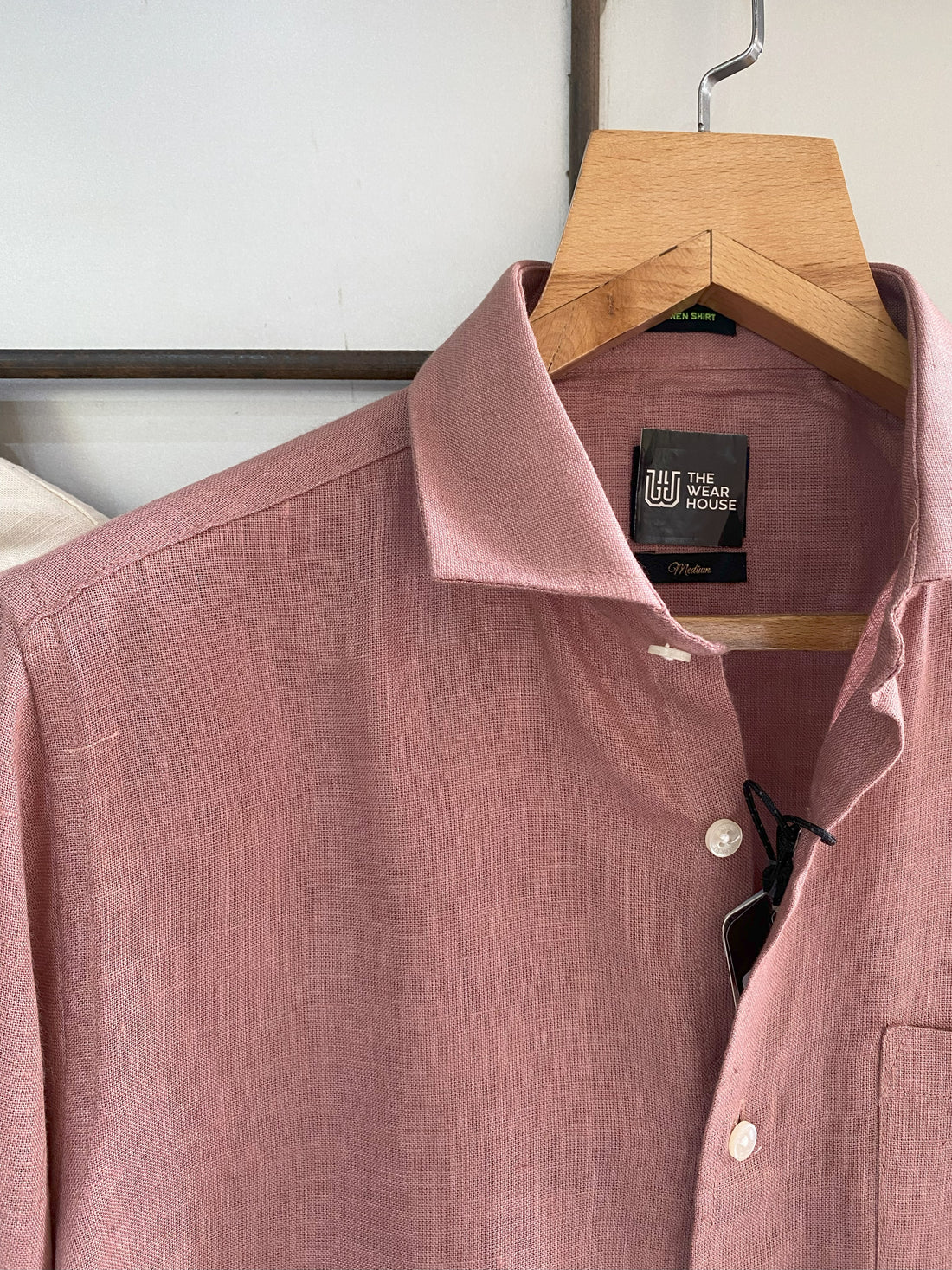 PURE PEACH LINEN SHIRT 60'S LEE