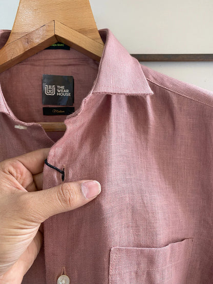 PURE PEACH LINEN SHIRT 60'S LEE