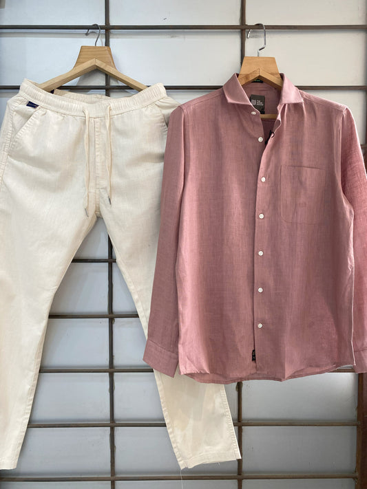 Best Selling Linen Pair - Peach