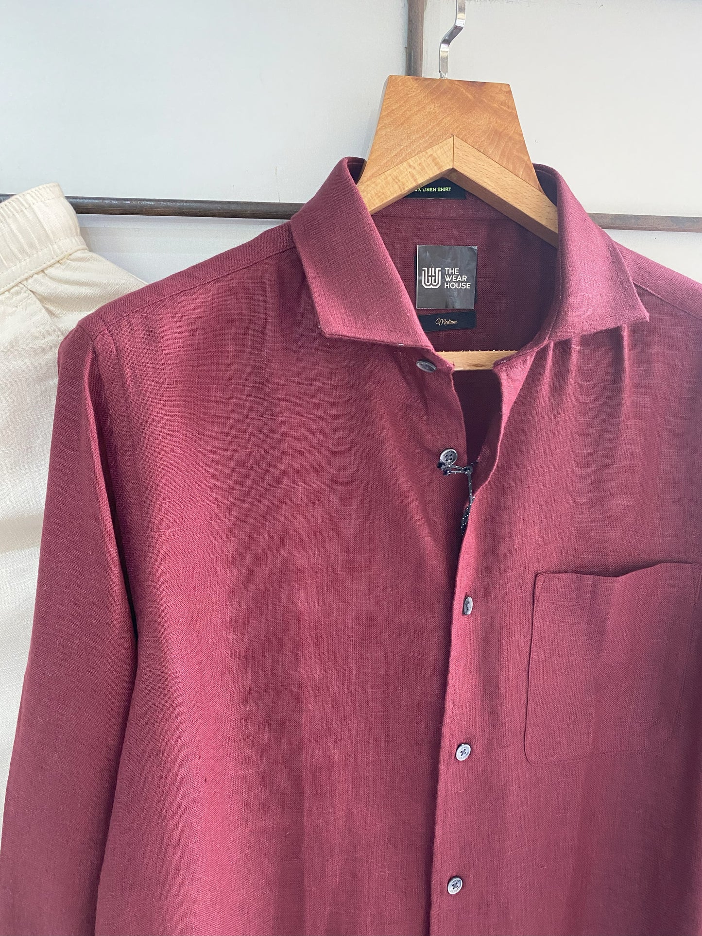 PURE LINEN SHIRT 60'S LEE