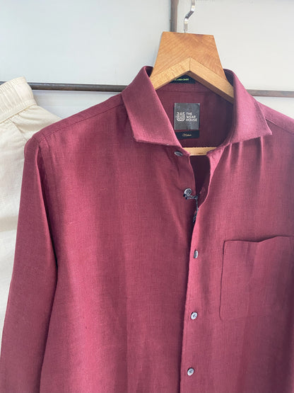 PURE LINEN SHIRT 60'S LEE