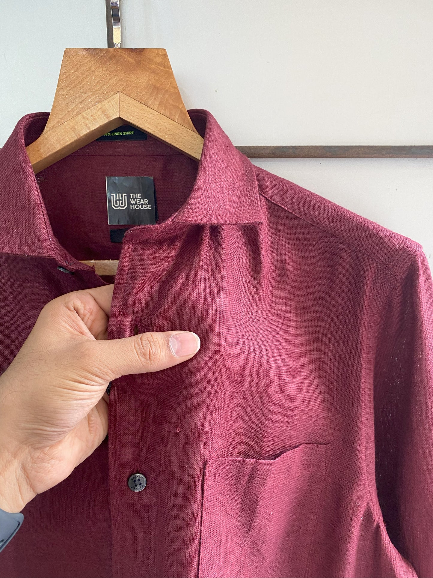 PURE LINEN SHIRT 60'S LEE