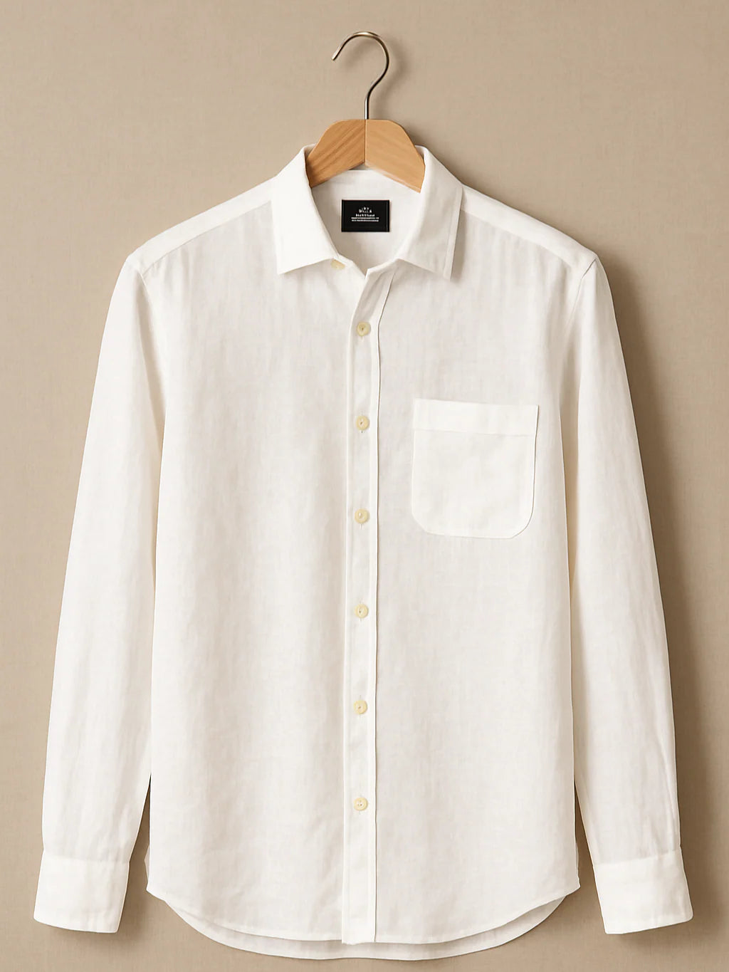 PURE CLUB WHITE LINEN SHIRT 60'S LEE