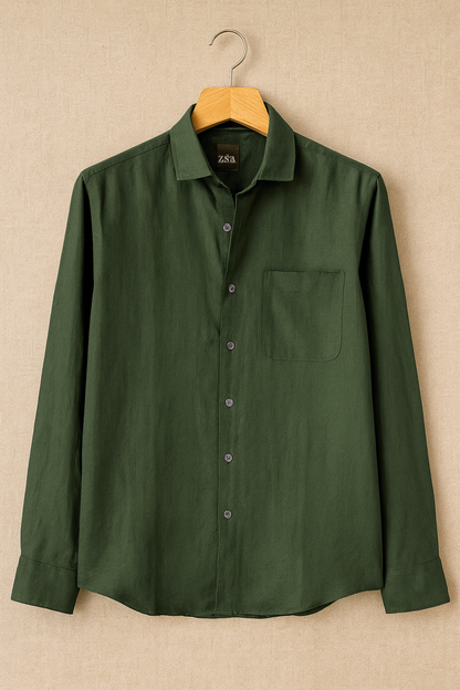 PURE LINEN SHIRT 60'S LEE