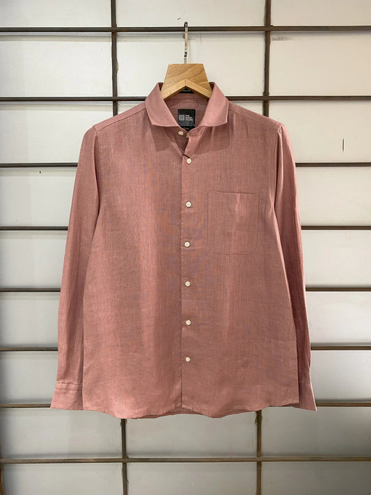 PURE PEACH LINEN SHIRT 60'S LEE