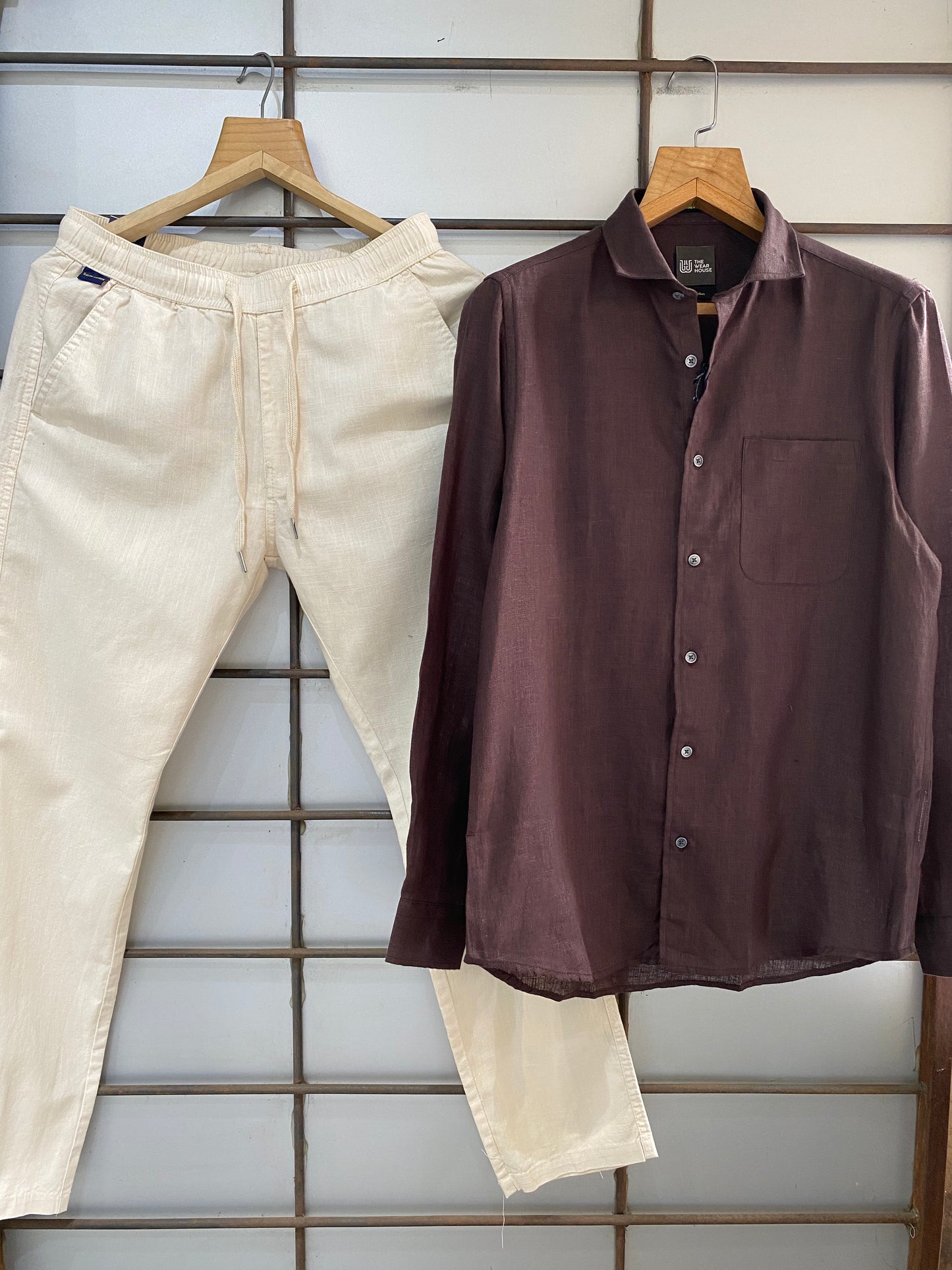 Best Selling Linen Pair - Brown