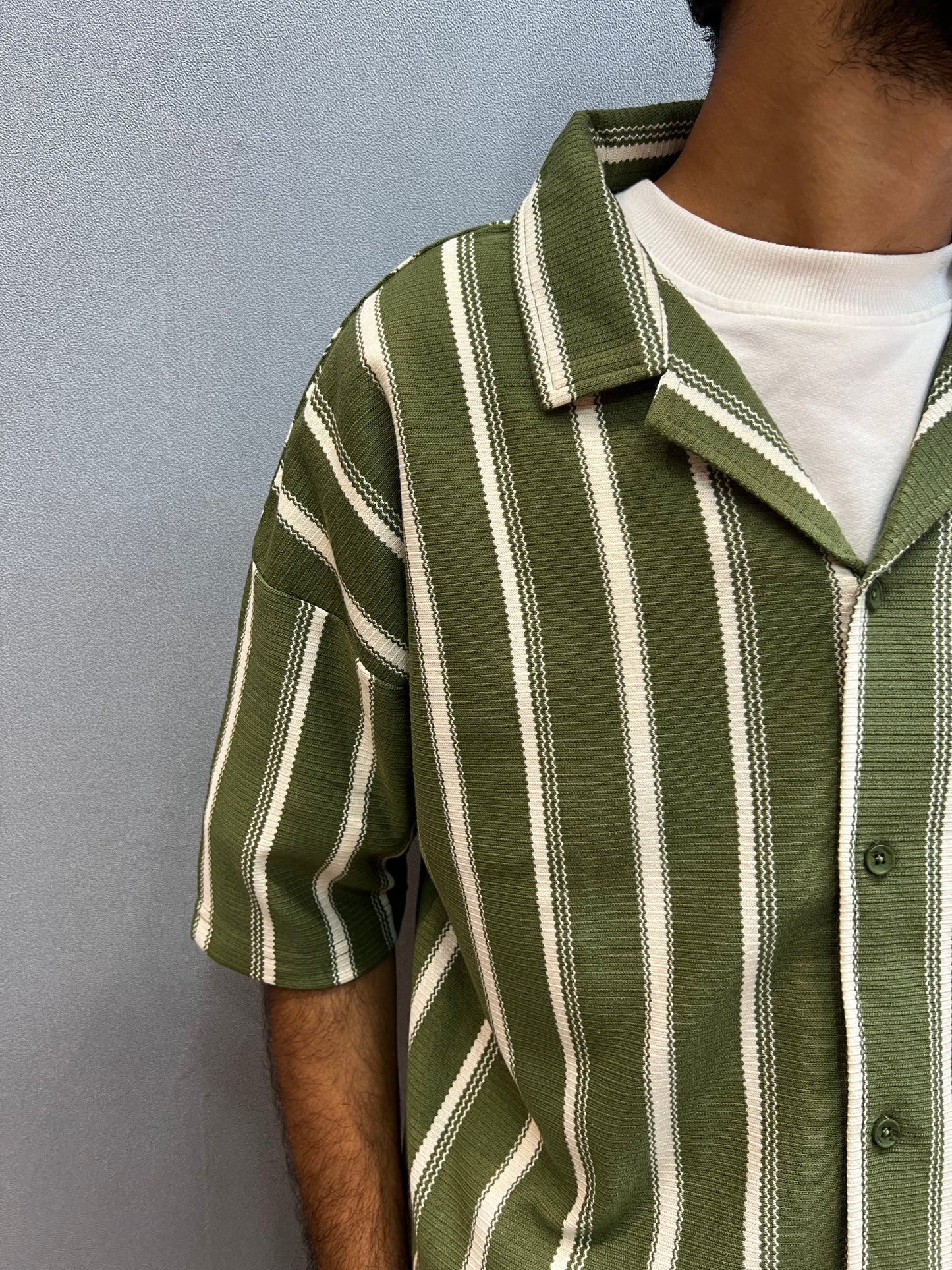 Green Half Tshirt