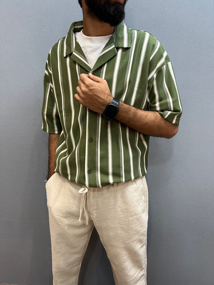 Green Half Tshirt