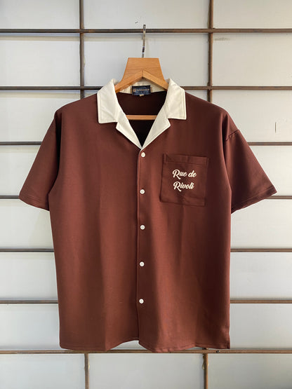 Cuban Collar Casual Shirts